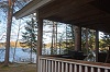 mökki Kyyveden rannalla