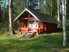 mökki rannalla