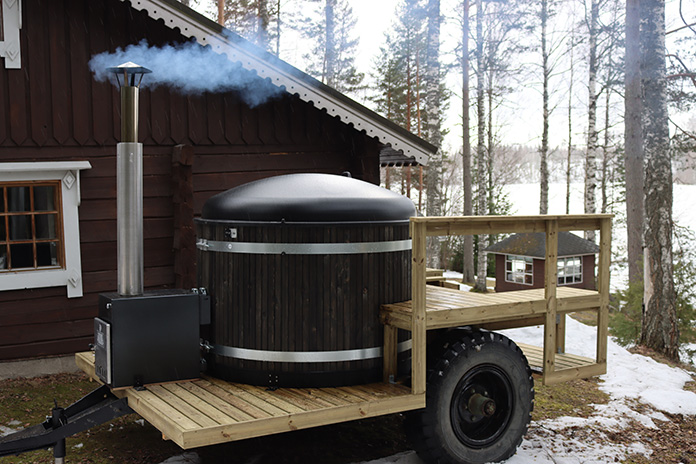 mökki paljulla Etelä-Savo